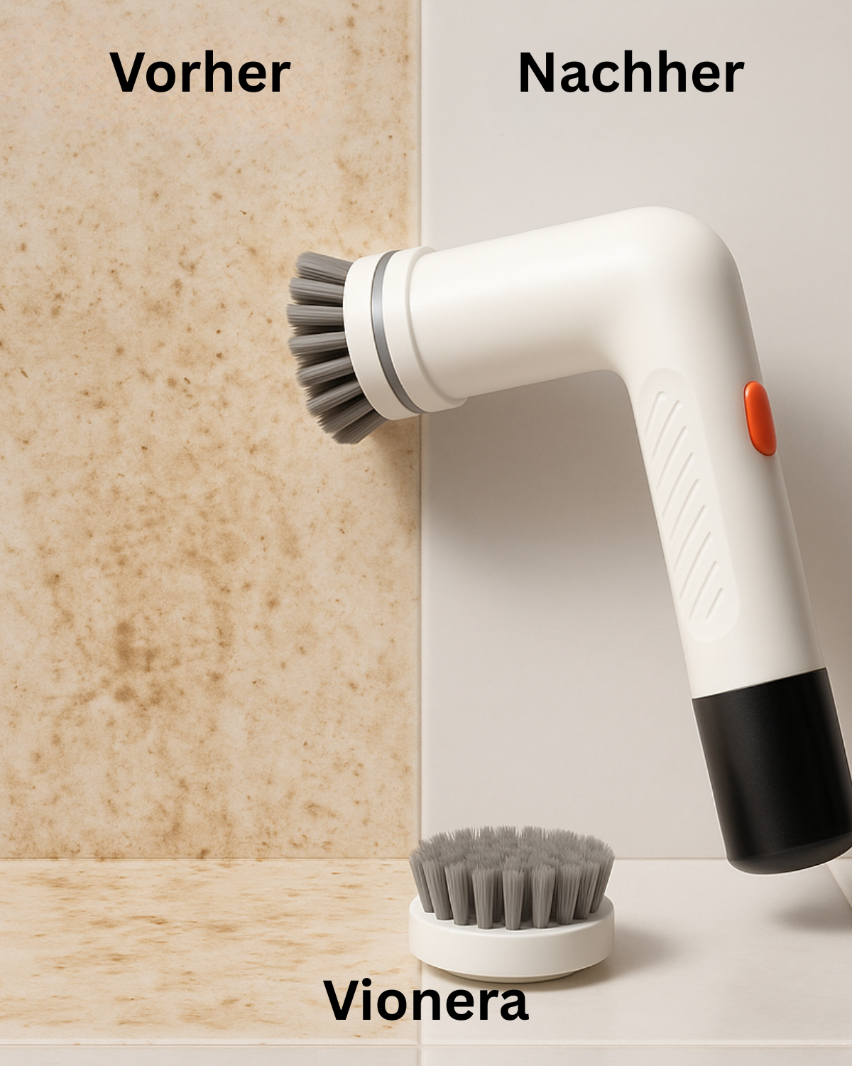 VIONERA SpinBrush™ – Kraftvolle Reinigung ohne Schrubben